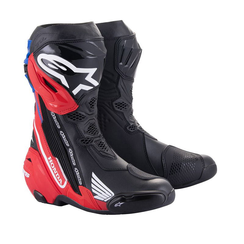 Stivali Alpinestars Honda Supertech R rosso blu