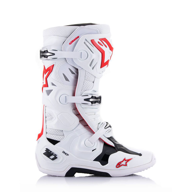 Botas Alpinestars Supertech R Negro/Blanco Perforadas Ventiladas