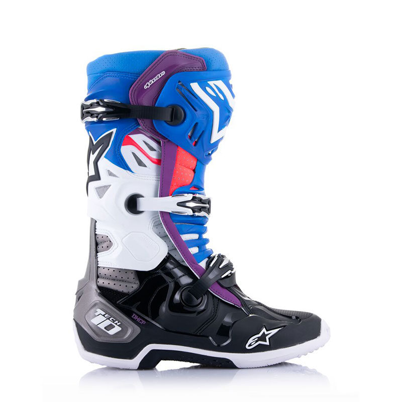 Alpinestars Tech 10 Supervented Boots Blue Purple A20105201792 Boots ...