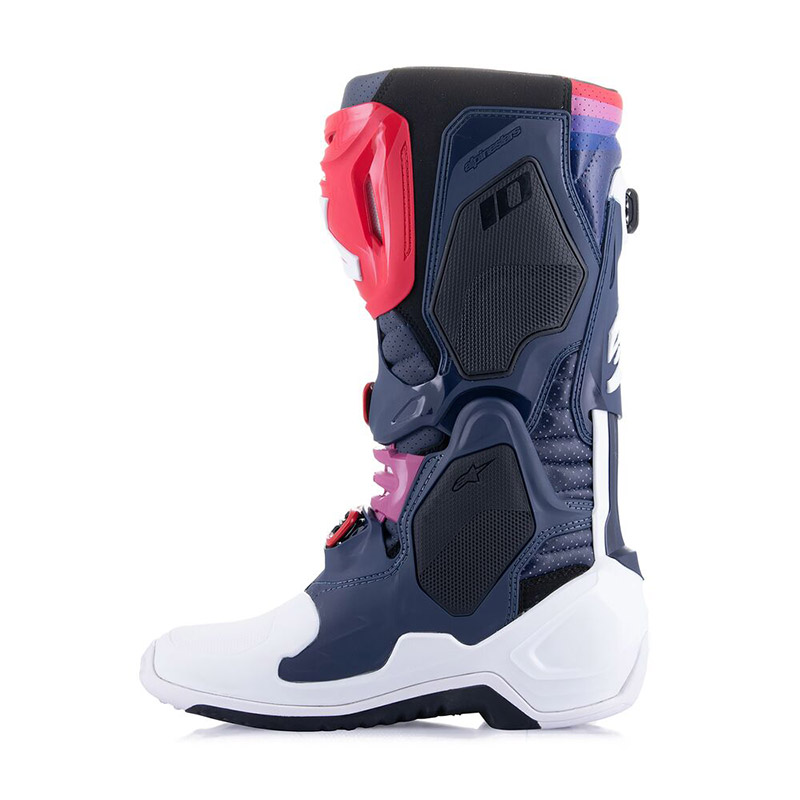 Botas Alpinestars Supertech R Negro/Blanco Perforadas Ventiladas