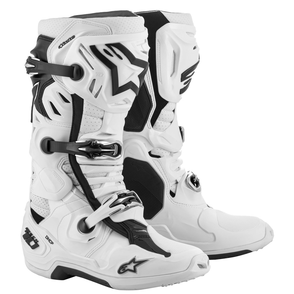 Stivali Alpinestars Tech 10 Supervented bianco