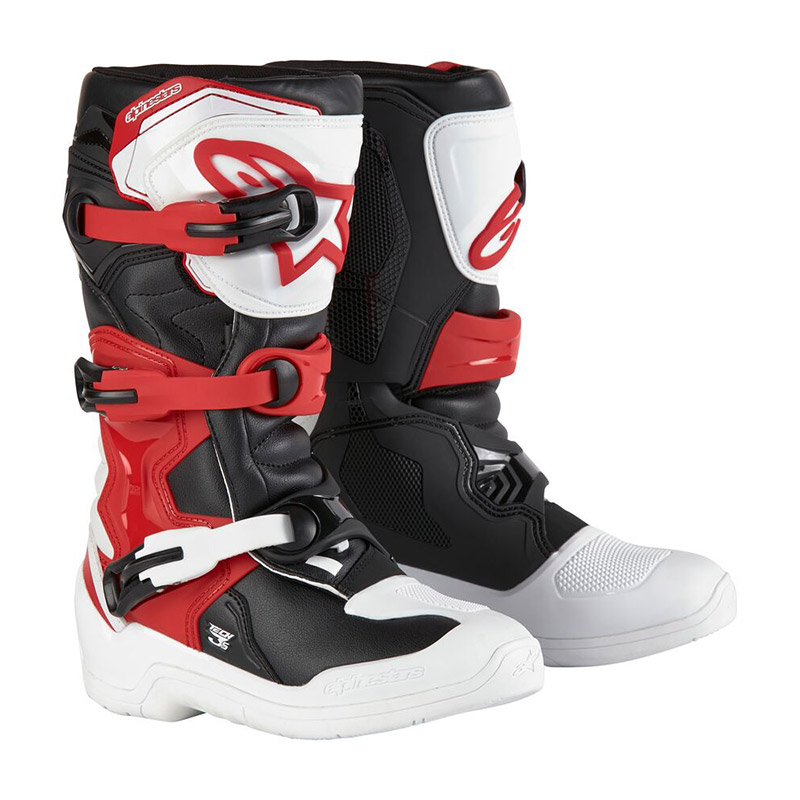 Stivali Alpinestars Tech 3S Youth nero rosso