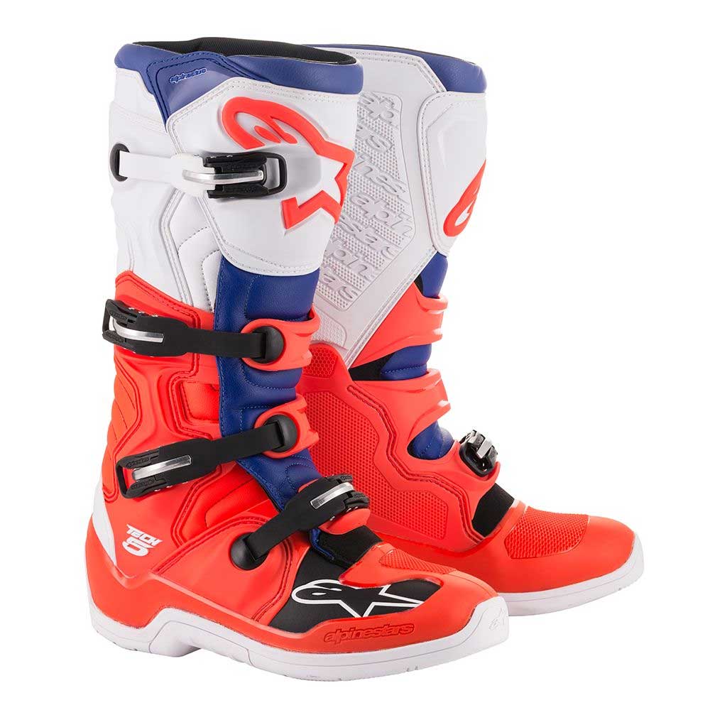 Alpinestars Stiefel Tech 6 in blau weiss Alpinestars Stiefel Tech 6 in blau weiss