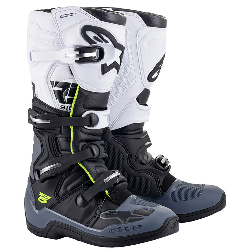 Stivali Alpinestars Tech 5 nero grigio bianco