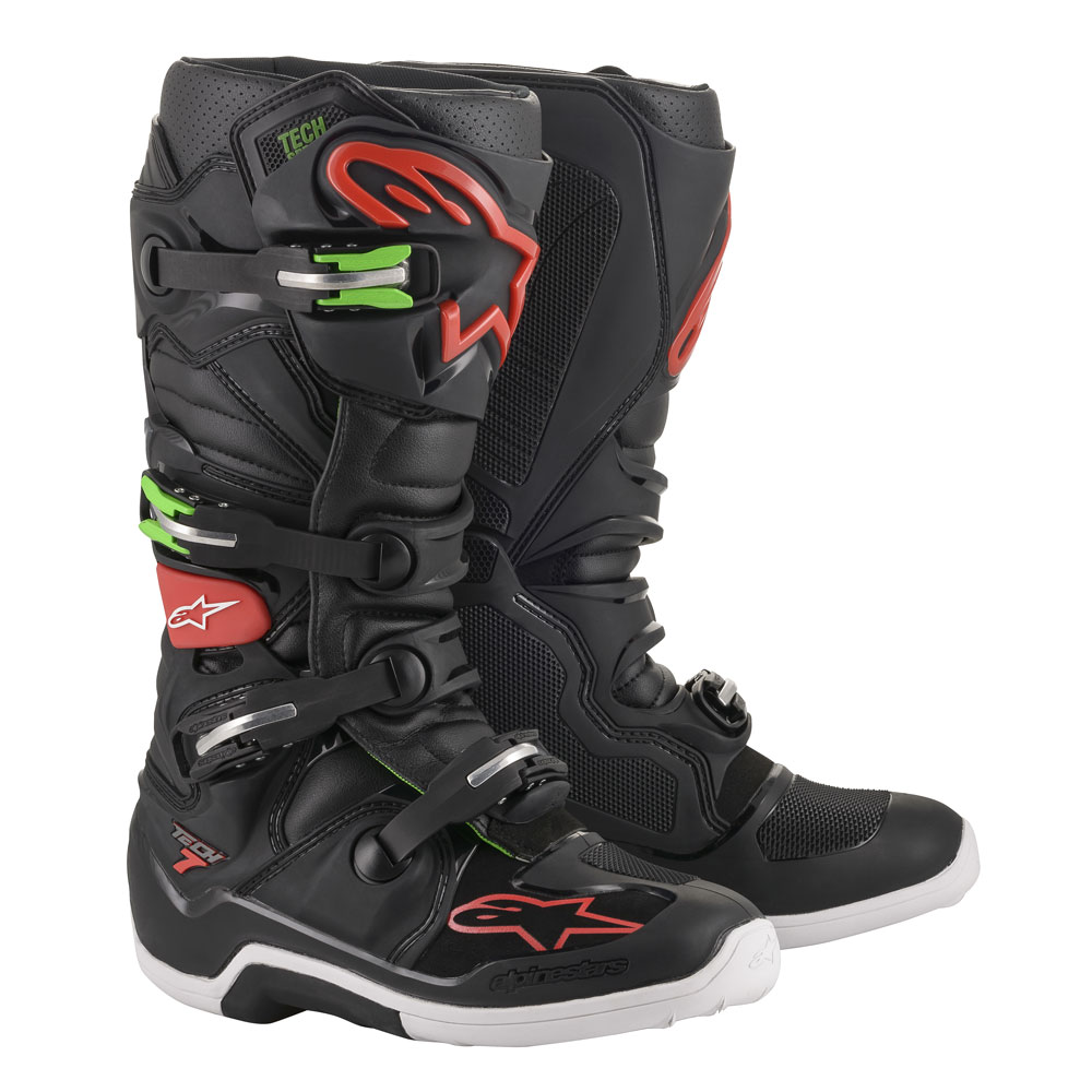 Alpinestars Tech 7 2020 nero rosso verde