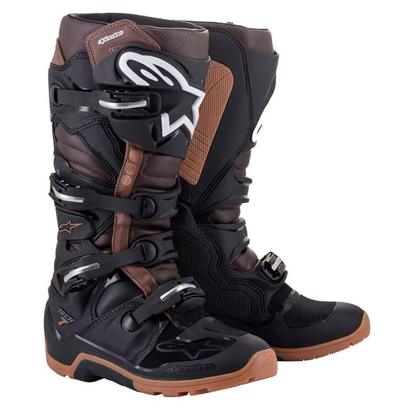 Stivali Alpinestars Tech 7 Enduro nero marrone