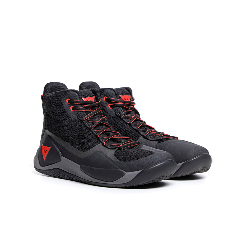 Scarpe Dainese Atipica Air 2 nero rosso fluo