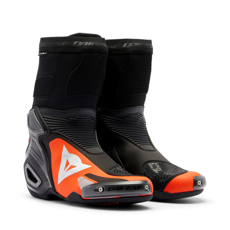 Stivali Dainese Axial 2 nero rosso fluo