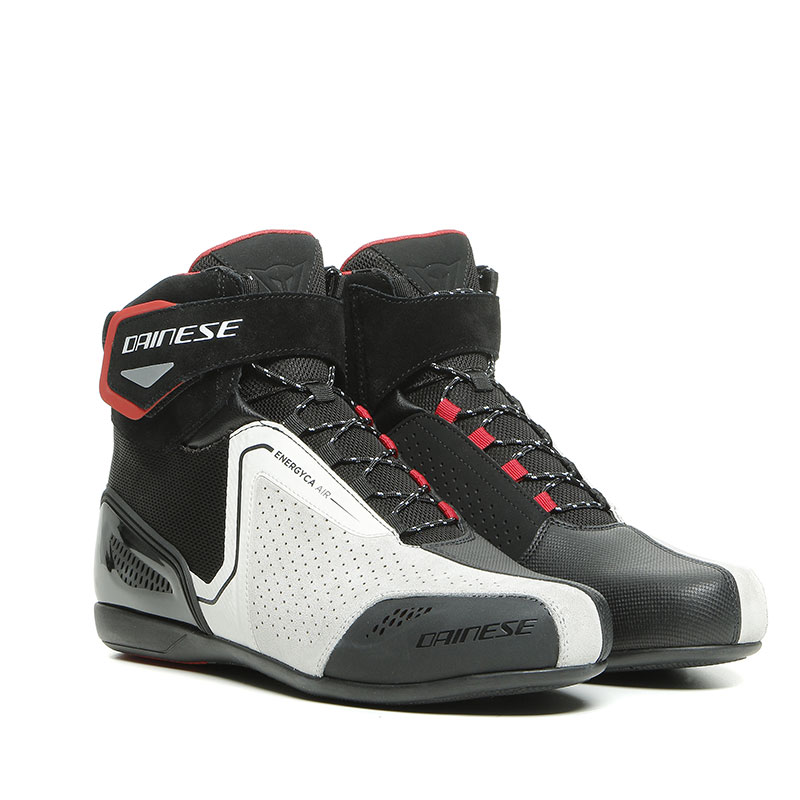 Scarpe Dainese Energyca Air bianco rosso fluo