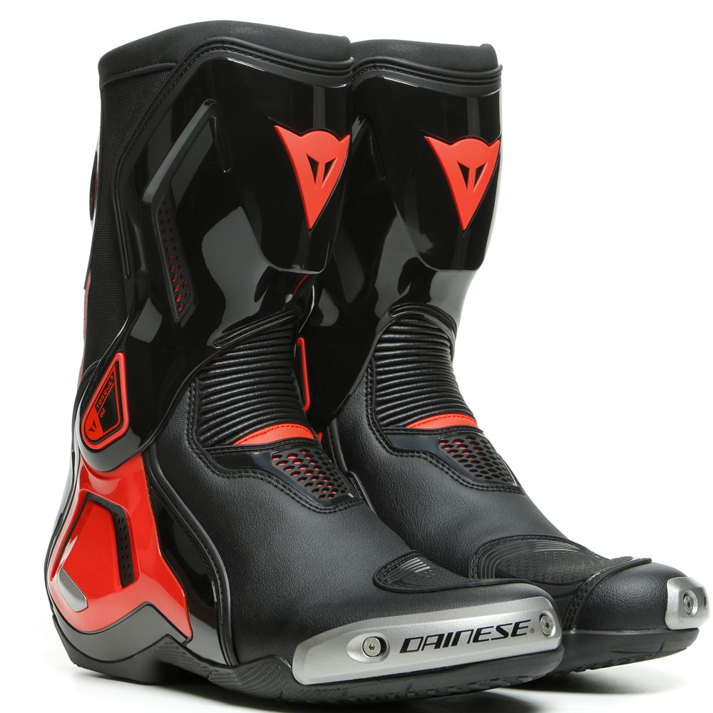 Stivali Dainese Torque 3 Out nero rosso fluo