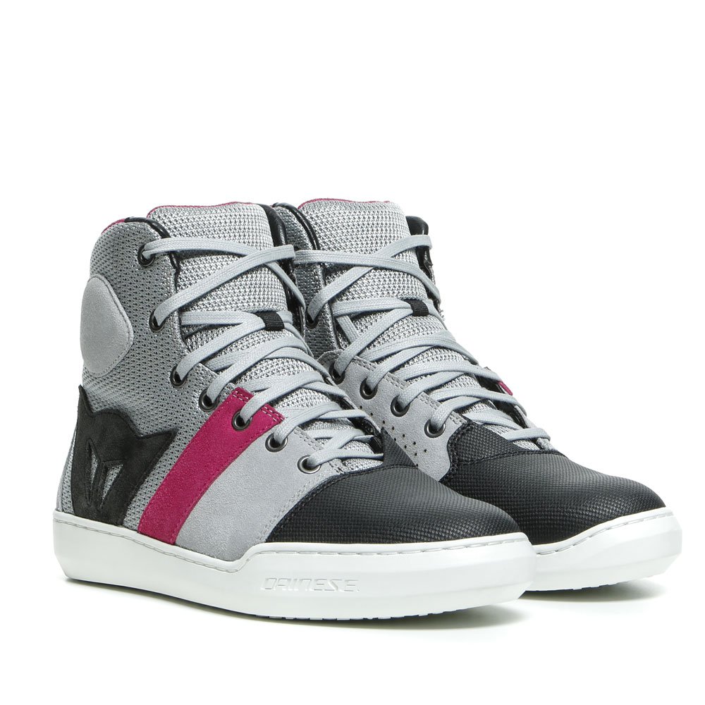 Scarpe Donna Dainese York Air grigio chiaro coral