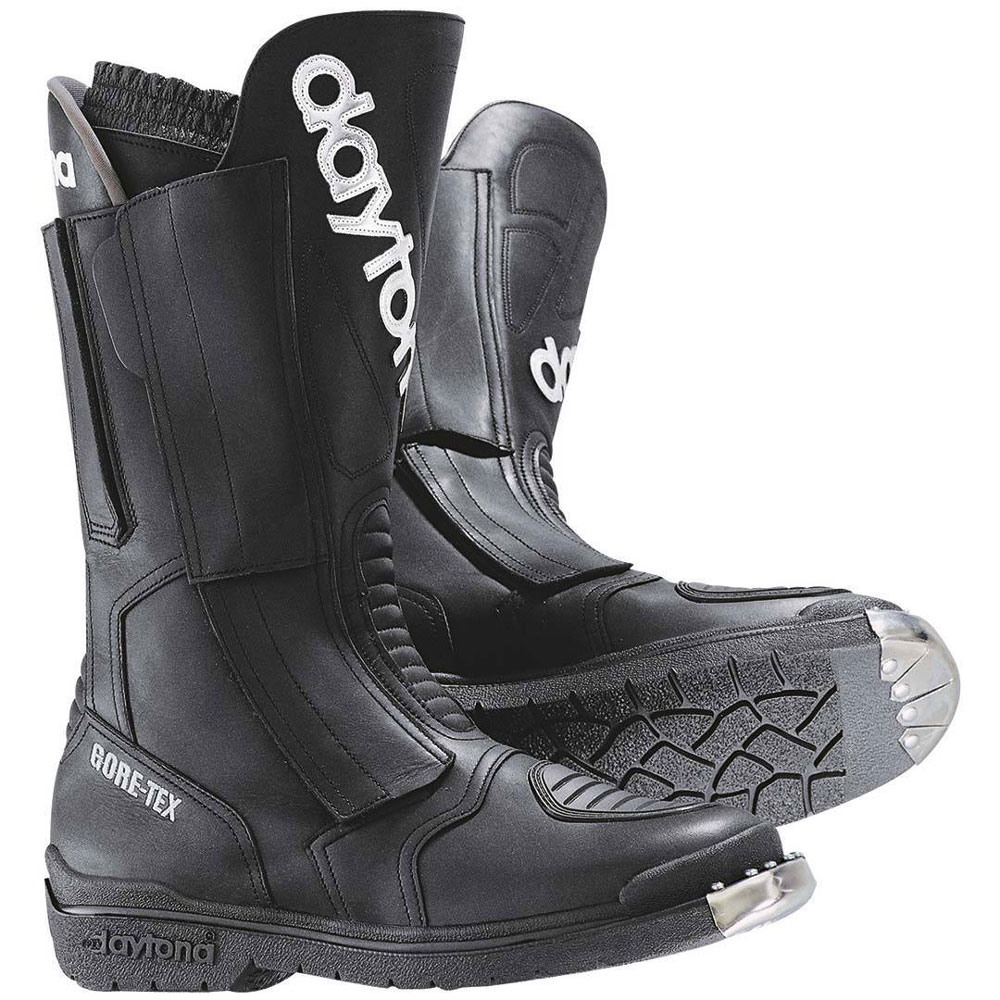 DAYTONA burdit XCR Moto Stivali Gore Tex impermeabile con chiusura in velcro