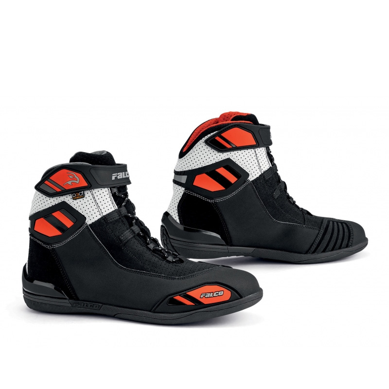 Scarpe Moto Falco Jackal 2 Air nero rosso