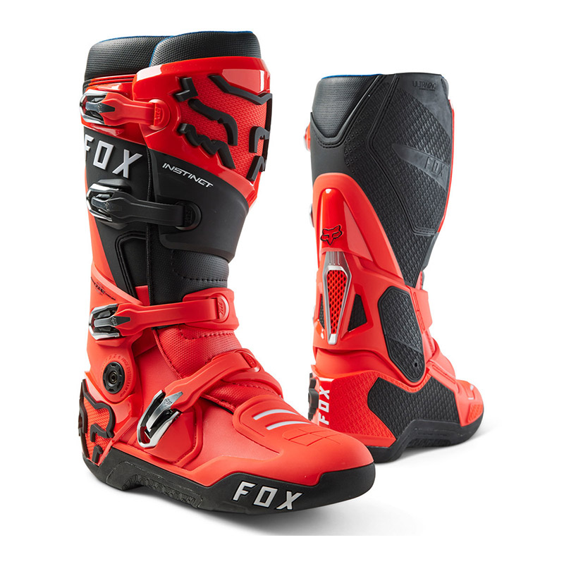 Stivali Fox Instinct 2.0 fluo rosso