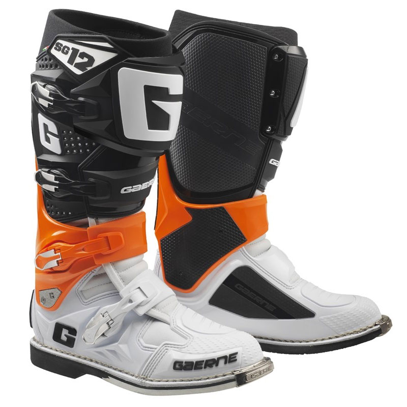 Gaerne Sg-12 Black Orange White GA-2174-078 Boots | MotoStorm