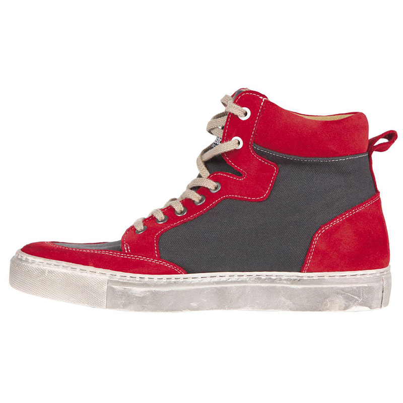 Scarpe Donna Helstons Maya grigio rosso