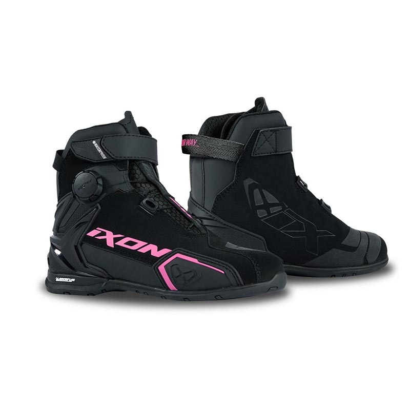 Ixon Bull 2 WP Motorcycle Shoes Black EU 39 Woman 508102005 1073 39