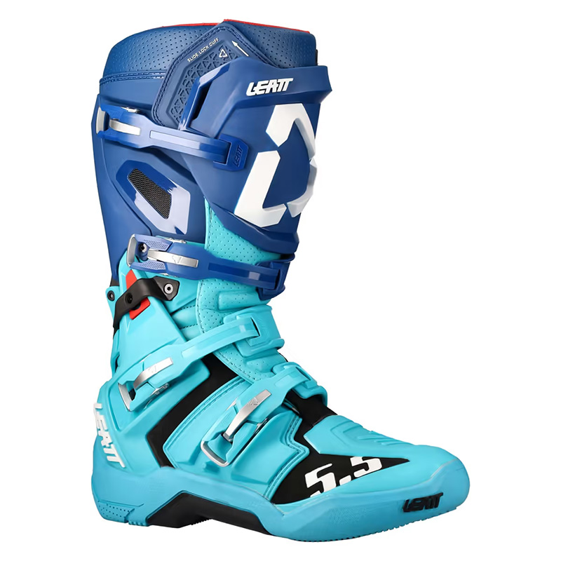 Leatt 5.5 Boot Buckle - Aqua, Pair main image 1