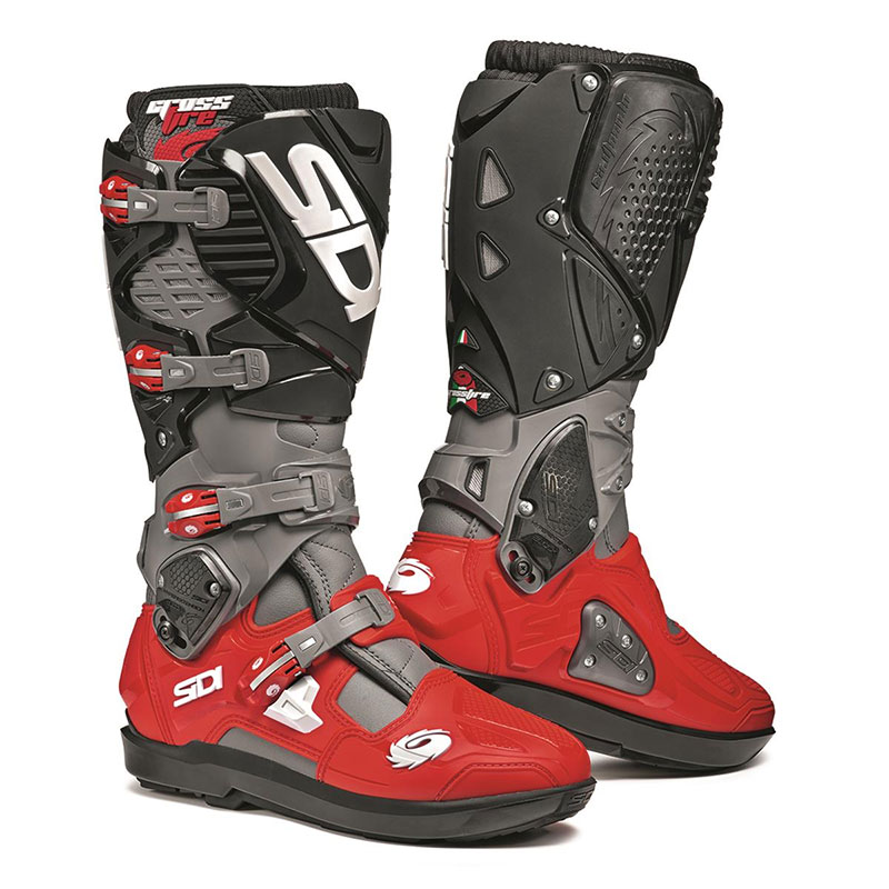 Sidi Crossfire 3 SRS grigio rosso nero