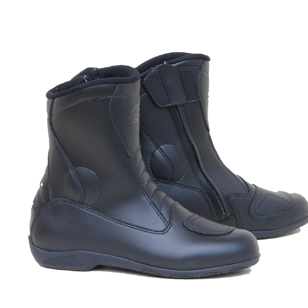 FORMA Voyage WP Motorcycle Boots CE Approved Black