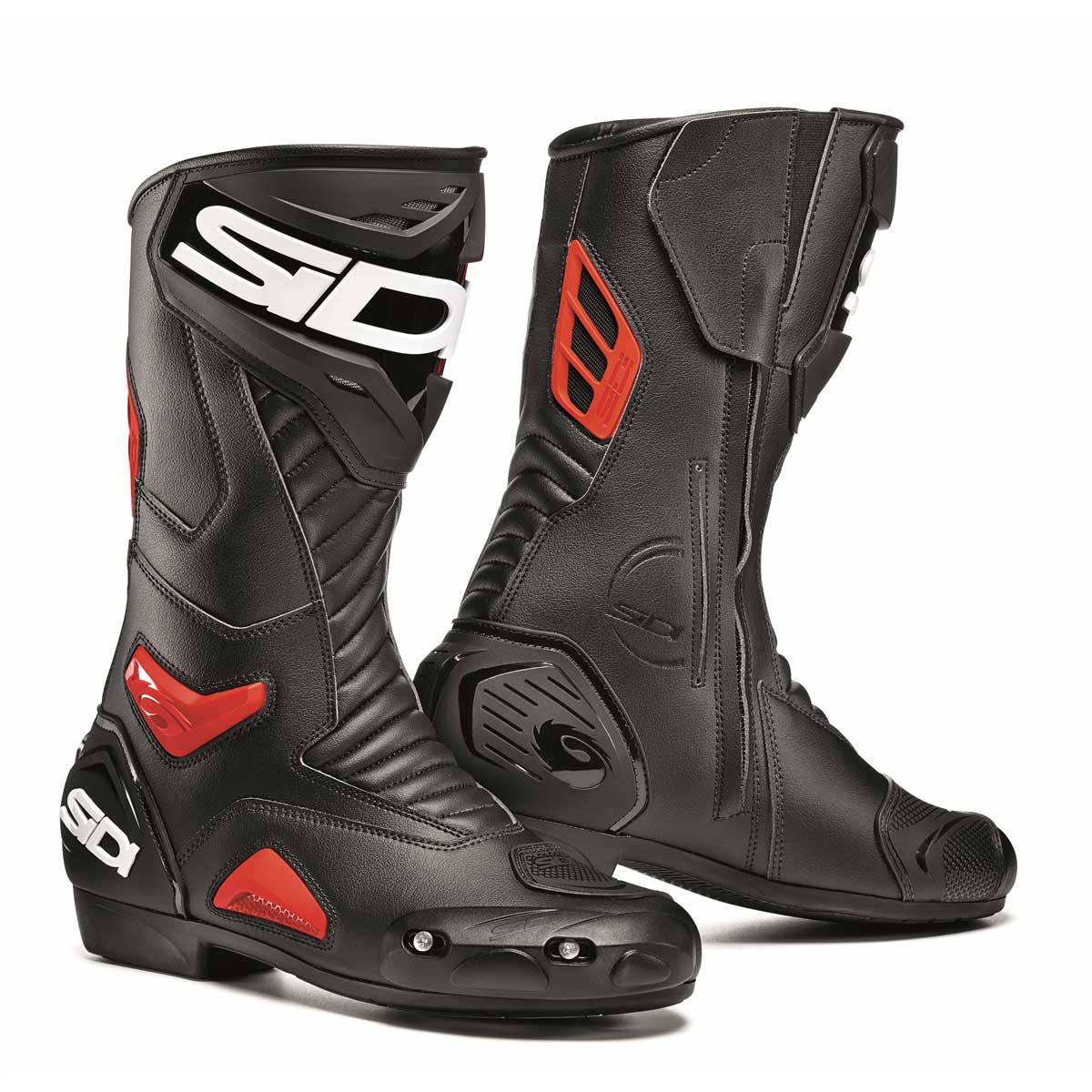 Sidi Stivali Performer nero rosso