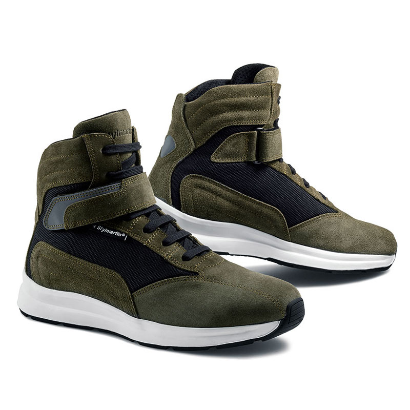 Scarpe Moto Stylmartin Audax Wp verde militare