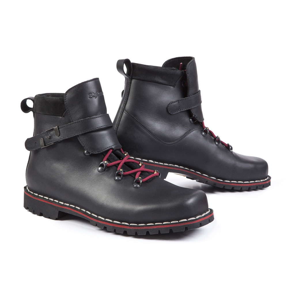 Bottes Stylmartin Jack, chaussures moto vintage, biker