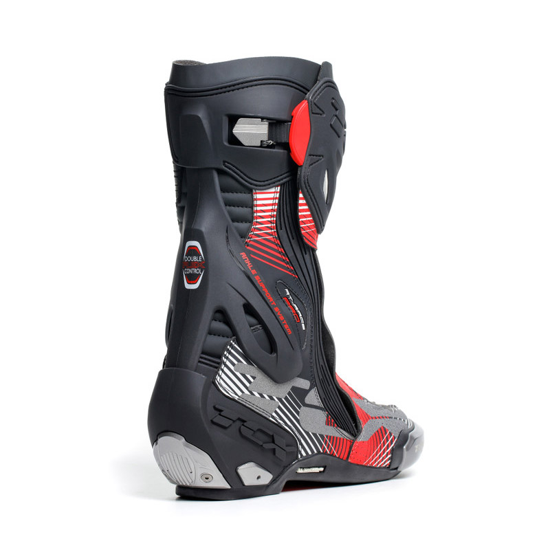Stivali Tcx RT Race Pro Air nero rosso bianco MotoStorm
