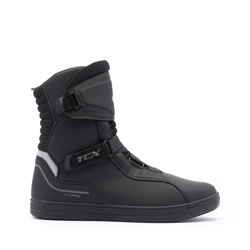 Botas Para Moto Forma Cortina H Dry Negro Impermeables