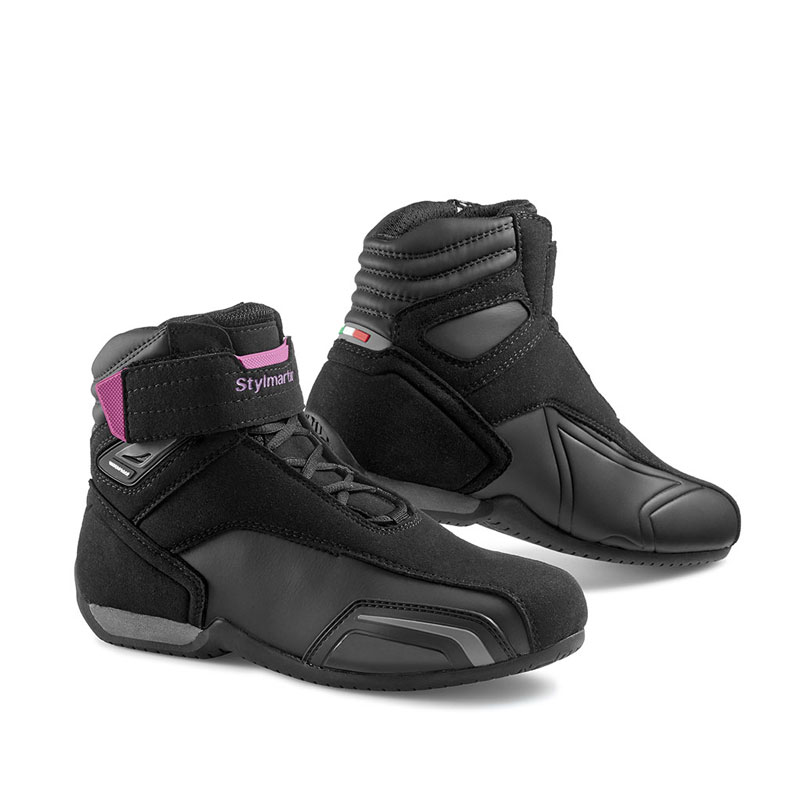 Scarpe Moto Stylmartin Vector Wp Donna nero rosa