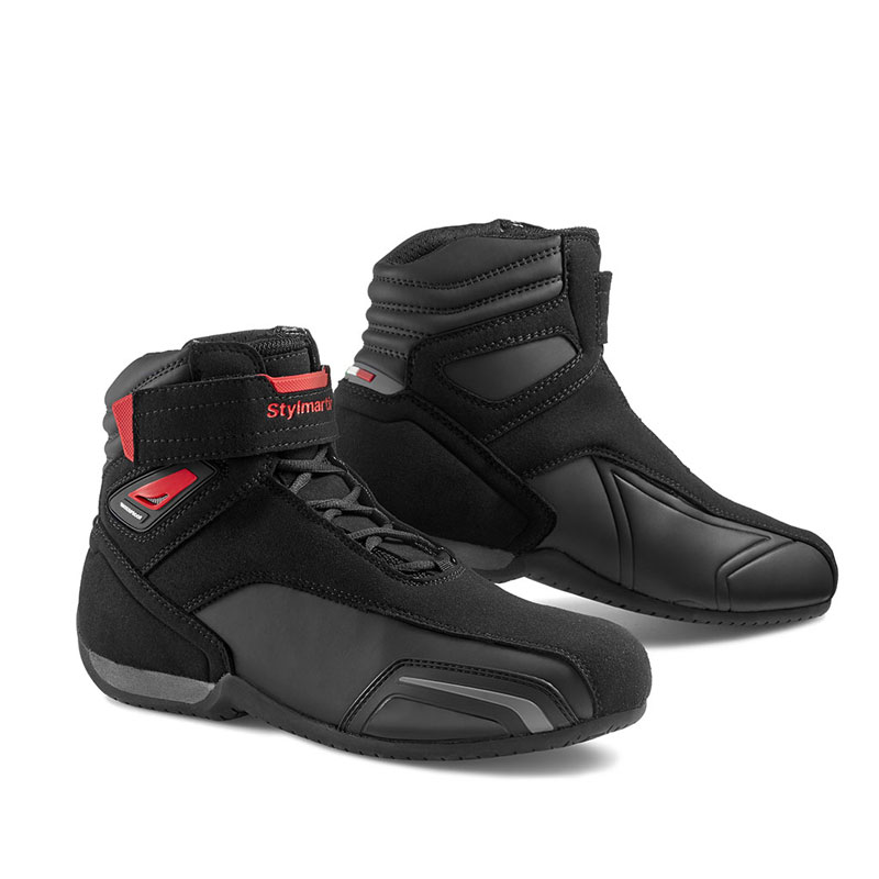 Stylmartin Vector Wp Schuhe schwarz rot