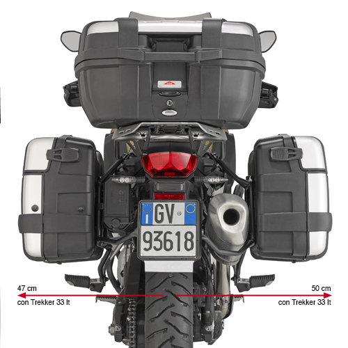 Givi Portavaligie Laterale PLR5127