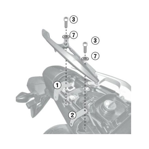 GIVI 1109KIT PER PLX1109/PL1109