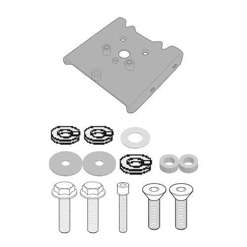 Kit Attacco Givi 6421KIT