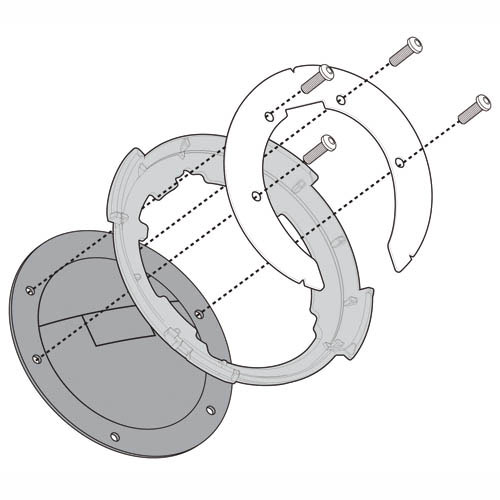 GIVI BF01 FLANGIA TANKLOCK