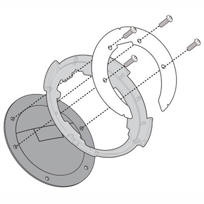 GIVI BF11 TANKLOCK FLANGIA