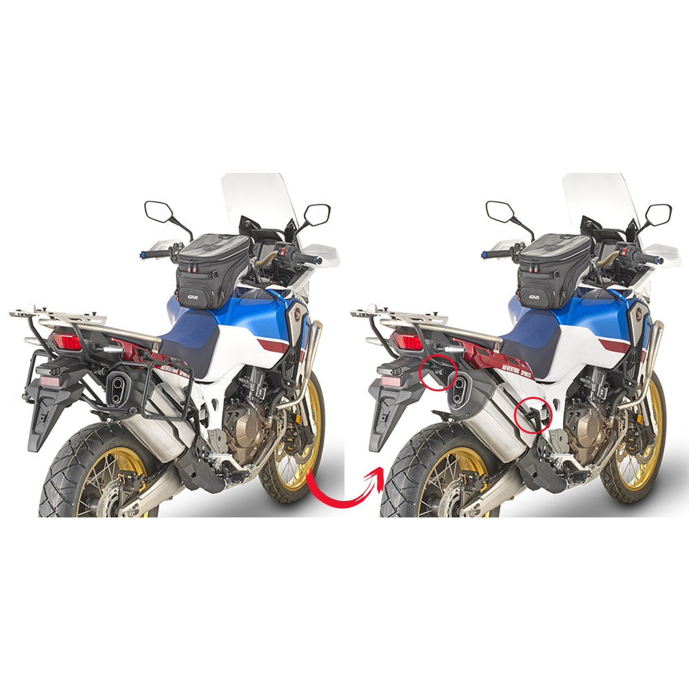 Portavaligie Laterale Givi PLR1161 Africa Twin