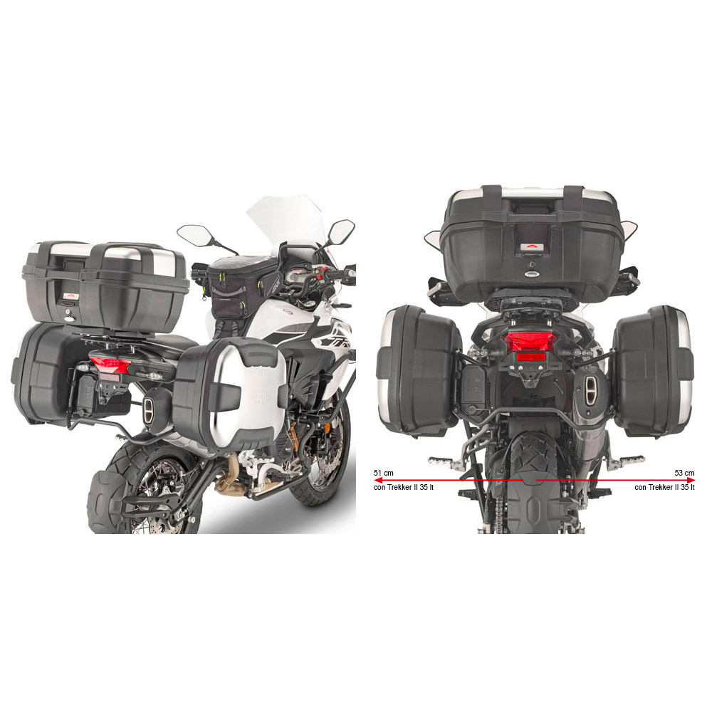 Portavaligie Laterale Givi PL8711 Monokey