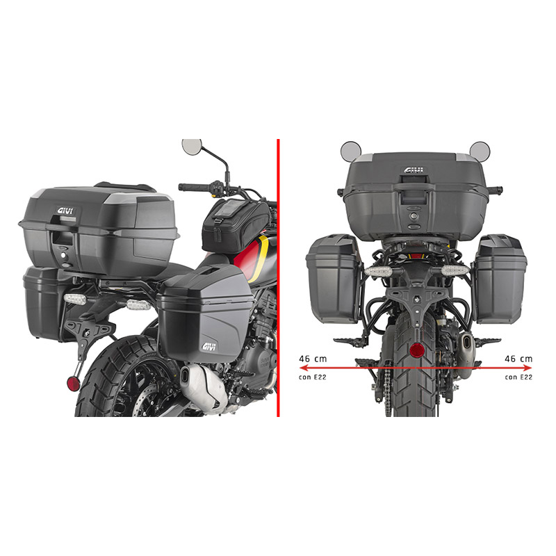 Porte-bagages Latéral Givi PL9061