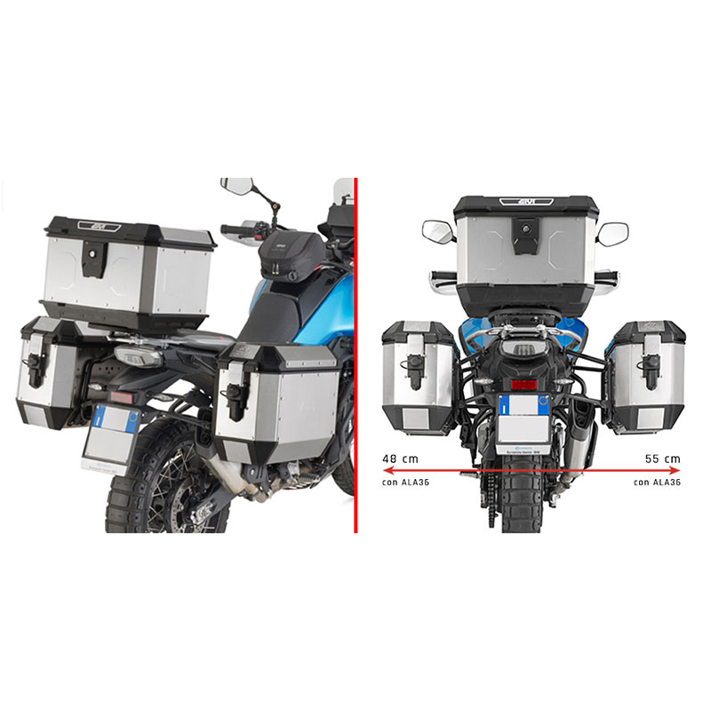 Support latéral Givi PL9226 Monokey