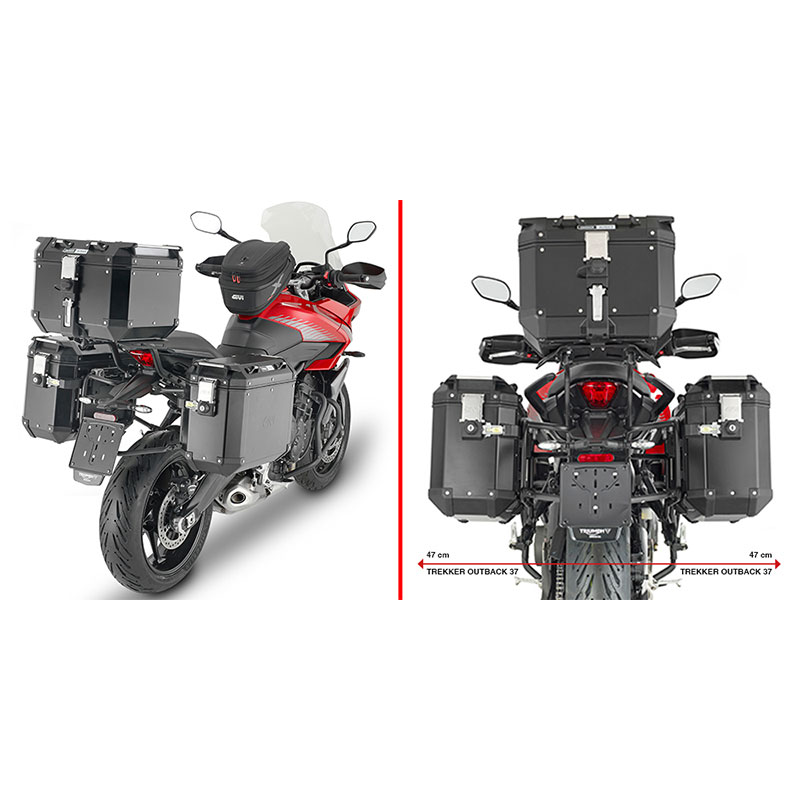 Portavaligie Laterale Givi PLO6421CAM
