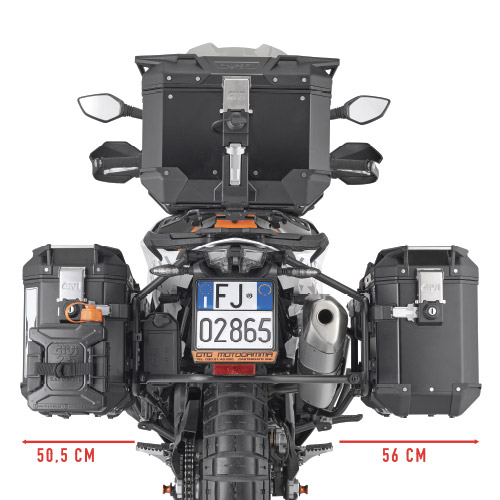 Portavaligie Laterale Givi PLO7717CAM