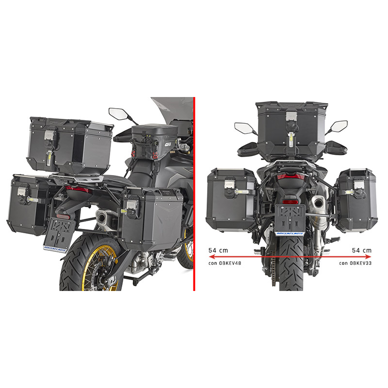 Portavaligie Laterale Givi PLO9260CAM