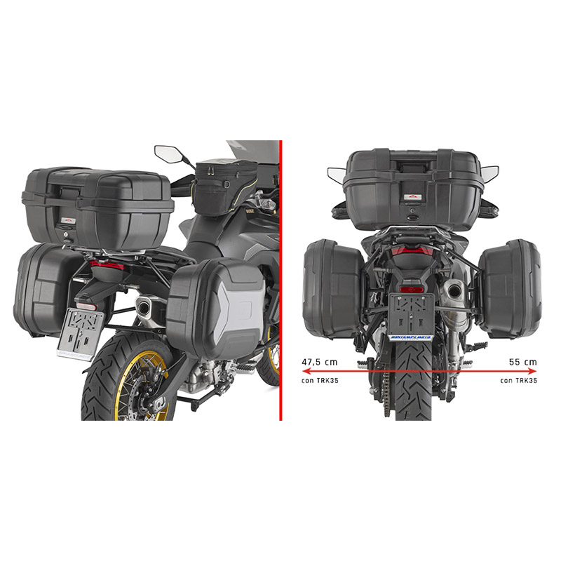 Portavaligie Laterale Givi PLO9260MK Monokey