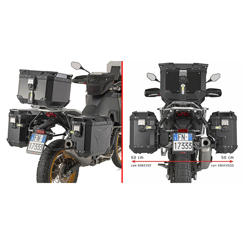 Portavaligie Laterale Givi PLOS9651CAM