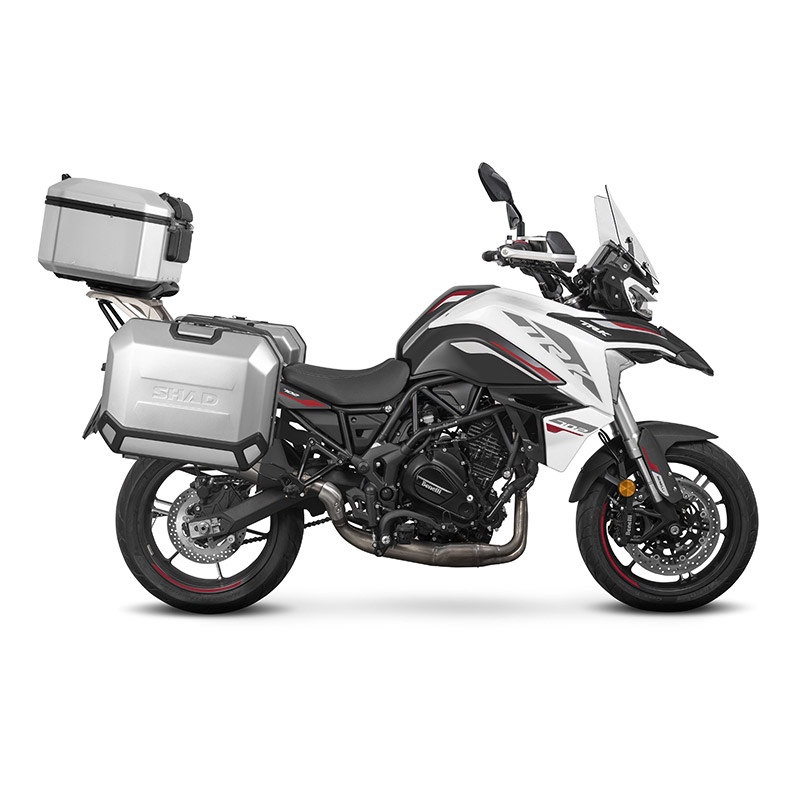 Adventure set Luggage silver?Benelli TRK 502 X?SW-MOTECH