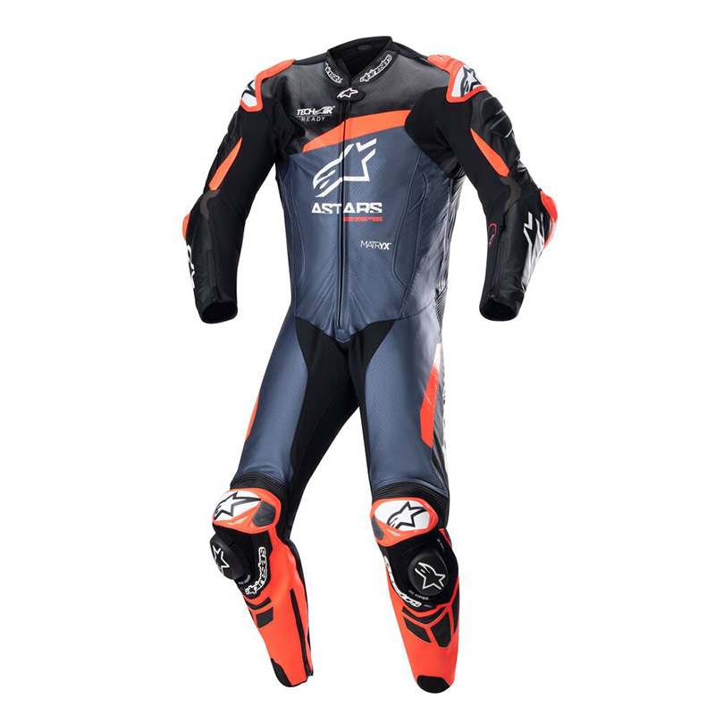 Tuta Alpinestars Gp Plus V4 nero rosso blu