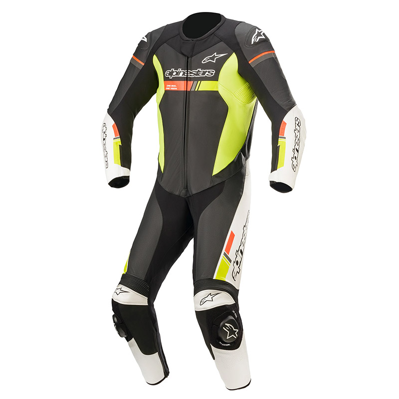 Tuta Alpinestars Gp Force Chaser nero giallo fluo