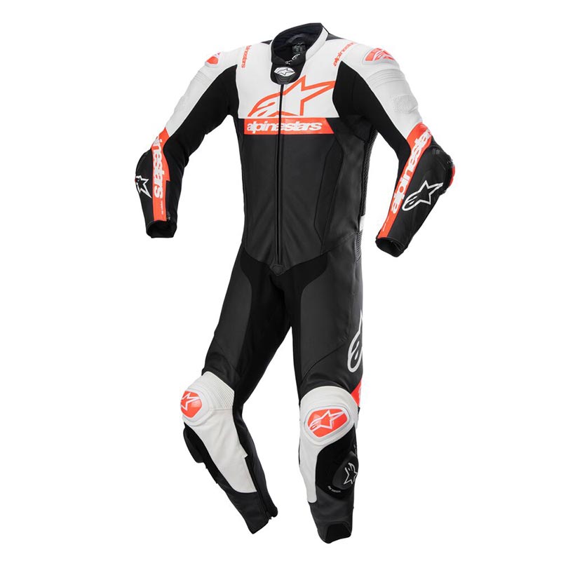 Tuta Alpinestars Missile V2 Ward bianco rosso