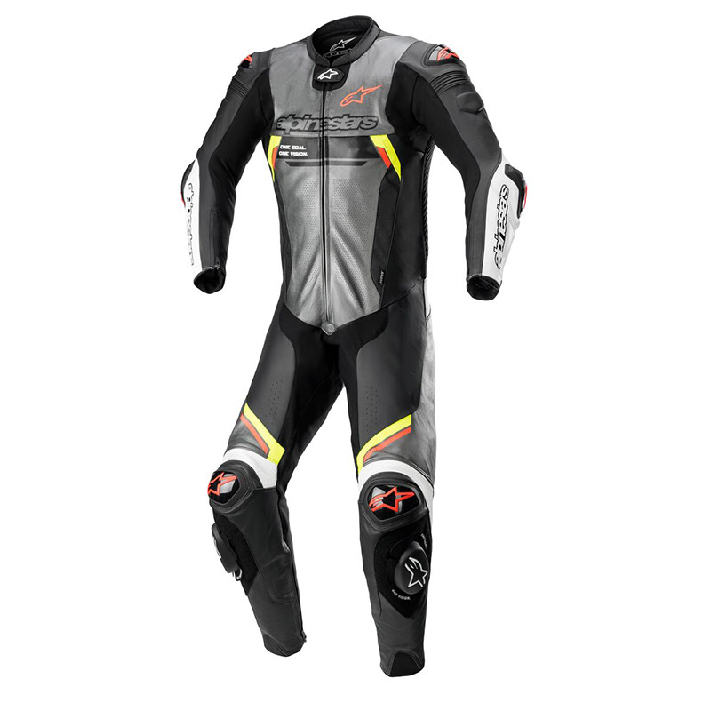 Tuta Alpinestars Missile V2 Ignition grigio giallo